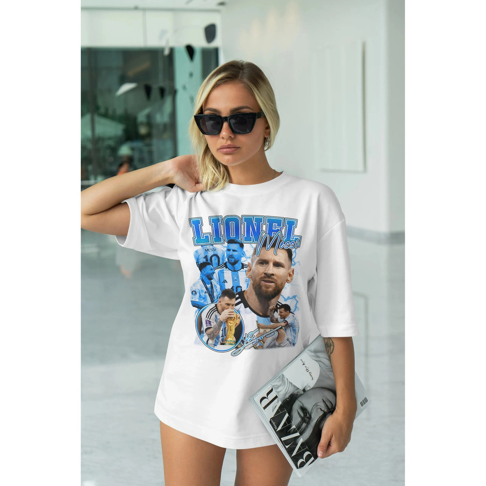 Lionel Messi Shirt World Cup Fan Gift